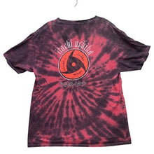 Load image into Gallery viewer, Naruto Shirt Mens Medium Tie-Dye AOP Anime Spell Out Grunge Everyday Streetwear