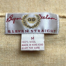 Load image into Gallery viewer, Vtg Byron Nelson Eleven Straight Sweater Vest Mens Medium Wool Grandpa Preppy