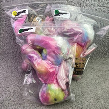 Load image into Gallery viewer, Unicorn Dog Toy Plush Squeaker Hypoallergenic Durable MetroPawlin Pet 9" Rainbow