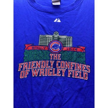 Load image into Gallery viewer, Chicago Cubs Shirt Mens 2XL Wrigley Field MLB Baseball Athleisure Blue Athletic