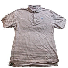 Load image into Gallery viewer, Turtleson Shirt Mens 2XL Striped Golf Polo Performance Outdoors Preppy Academia