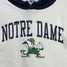Load image into Gallery viewer, Notre Dame Shirt Mens Medium Fighting Irish Hooded Preppy Athleisure Streetwear