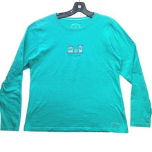 Load image into Gallery viewer, Life is Good Shirt Womens Medium Mature Kitchencore Everyday Streetwear