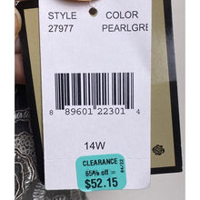 Load image into Gallery viewer, Maya Brooke Dress Womens 14W Maxi Formal Tiered Sequined Old Money 48" Long NWT