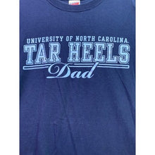 Load image into Gallery viewer, UNC Tar Heels Shirt Mens Large University Dad Spell Out College Athleisure
