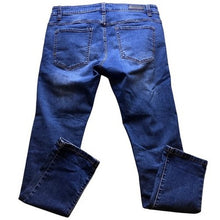Load image into Gallery viewer, Kenneth Cole Jeans Mens Size 32x30 New York Slim Straight Fit Blue Academia