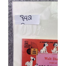 Load image into Gallery viewer, 1965 101 Dalmatians Disneyland Record and Book 305 Vinyl 33 1/3 RPM