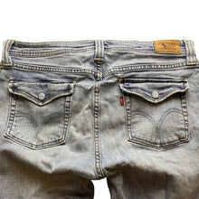 Load image into Gallery viewer, Levis Jeans Womens 16M Low Rise Utility Pockets Light Wash Grunge Academia