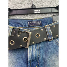 Load image into Gallery viewer, American Outpost Shorts Womens 4 Belted Denim Beachy Coastal Everyday Streetwear