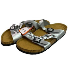 Load image into Gallery viewer, Aerothotic Sandals Womens 6 Braided Strapy Arch Support Beachy Coastal NWT