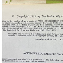 Load image into Gallery viewer, The Bookshelf for Boys and Girls Hardcover Book Volume VIII Bookland Classic Vtg