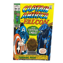 Load image into Gallery viewer, 1971 Captain America Comic Book #139 15 Cent Cover Advertising