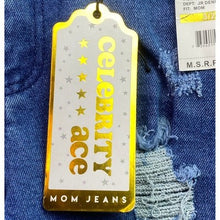 Load image into Gallery viewer, Celebrity Ace Jeans Womens 3/26 Distressed Ripped Skinny Grunge Mom Streetwear