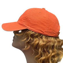 Load image into Gallery viewer, Carhartt Hat Mens Adjustable Orange Spell Out Logo