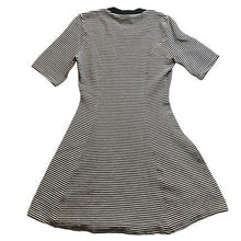 Load image into Gallery viewer, Dolan Anthropolgie Dress Womens Small Striped Preppy Gothcore Whimsygoth