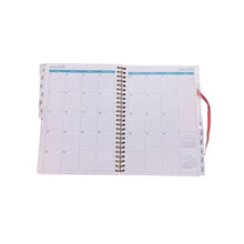 Load image into Gallery viewer, 2025 Planner Weekly Monthly Planner Spiral Bound with Tabs 6.4" x 8.6"