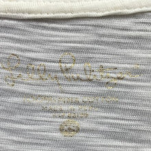 Load image into Gallery viewer, Lilly Pulitzer Shirt Womens Extra Small White V Neck Short Sleeve Fairycore