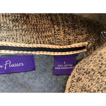 Load image into Gallery viewer, Alan Flusser Sweater Mens Large Quarter Zip Preppy Academia Career Pull Over