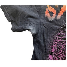 Load image into Gallery viewer, Fashion Nova Shirt Womens Small Savage Spell Out Panther Grunge Y2K AOP