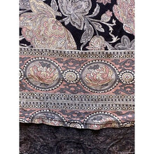 Load image into Gallery viewer, Lucky Brand Blouse Womens Medium Whimsigoth Floral Flowy Oversized Boho Bohemian