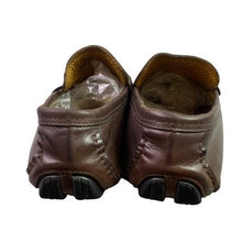 Load image into Gallery viewer, Saks Fifth Avenue Loafers Mens 10.5M Brown Leather Bit Shoes Career Everyday