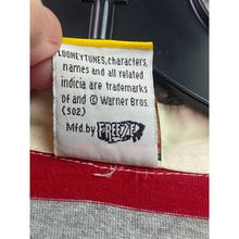 Load image into Gallery viewer, Looney Tunes Shirt Womens 3XL Tweety Bird Striped Embroidered Mature Everyday