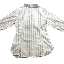 Load image into Gallery viewer, Columbia Shirt Womens Medium Striped Preppy Academia Career Office Everyday