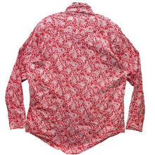 Load image into Gallery viewer, Reata Western Wear Shirt Men Paisley AOP Pearl Snaps Contract Cuff Rodeo Country