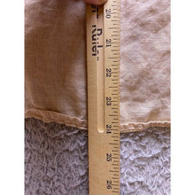 Load image into Gallery viewer, Tahari Blouse Womens Extra Large Organic Linen Beige Mature Office Professional