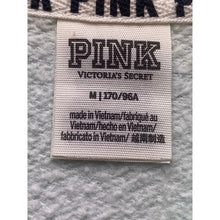 Load image into Gallery viewer, PINK Victoria's Secret Shirt Womens Medium Oversized Sweatshirt Embroidered Logo