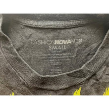 Load image into Gallery viewer, Fashion Nova Shirt Womens Small Savage Spell Out Panther Grunge Y2K AOP
