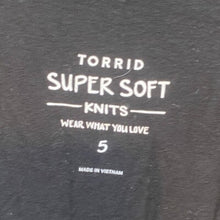 Load image into Gallery viewer, Torrid Shirt Womens 5XL Floral Lace Top Button Front Flowy Bloomcore Boho Ladies