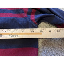 Load image into Gallery viewer, Nautica Shirt Mens Extra Large Rugby Preppy Academia Costal Maroon Navy Blue