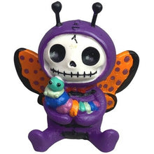 Load image into Gallery viewer, Furrybones Flutters Skeleton Butterfly Figurine Summit Collection Y8142 Purple