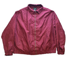 Load image into Gallery viewer, Catalina Jacket Mens Extra Large Burgundy Full Zip Collared Lightweight Coat