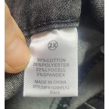 Load image into Gallery viewer, Fashion Nova Jeans Womens 2XL Black Lace Up Flare Pants Stretchy Grunge NWT