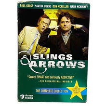 Load image into Gallery viewer, Slings Arrows The Complete Collection DVD Acorn Media 18 Episodes Bonus Disc