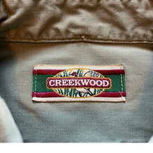 Load image into Gallery viewer, Creekwood Shirt Mens Small Tan Button Down Duck Goose Hunting Long Sleeve