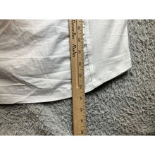 Load image into Gallery viewer, Zac & Rachel Blouse Womens 3XL White Tuxedo Pleated Preppy Career Festival