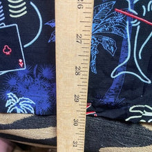 Load image into Gallery viewer, Joe Marlin Shirt Mens Large Hawaiian Pool Shark Martini AOP Festival Clubwear