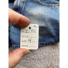 Load image into Gallery viewer, American Outpost Shorts Womens 4 Belted Denim Beachy Coastal Everyday Streetwear