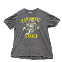 Load image into Gallery viewer, Gas Monkey Garage Shirt Adult Extra Large Gray Dallas Texas Streetwear Biker Men