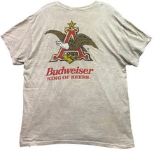Load image into Gallery viewer, Vintage Budweiser Shirt Mens Medium Beer Logo Advertising Grunge Streetwear
