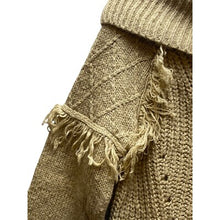 Load image into Gallery viewer, Knox Rose Sweater Womens Extra Small Knit Pullover Neutral Cowl Neck Academia