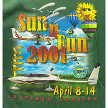 Load image into Gallery viewer, Aviation Shirt Mens Large Lakeland Florida Airplane Flying Outdoors Everyday Y2K