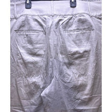 Load image into Gallery viewer, Lane Bryant Pants Womens 20 Light Gray Linen Cropped Career Office Stretchy NWOT