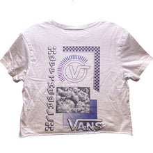 Load image into Gallery viewer, Vans Graphic Shirt Mens Small Cut Cropped Grunge Skater Skateboard Streetwear