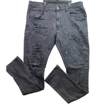 Load image into Gallery viewer, DRVN Jeans Mens 38x34 Grunge Distressed Hip Hop Skater Streetwear Festival