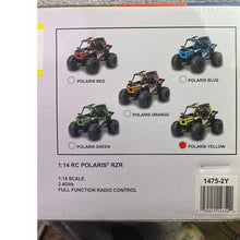 Load image into Gallery viewer, New Bright Polaris RZR RC Off Road Truck 1:14 Scale Full Function Radio Control