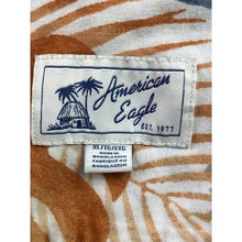 Load image into Gallery viewer, American Eagle Shirt Mens Extra Large Tropical AOP Beachy Coastal Button Down